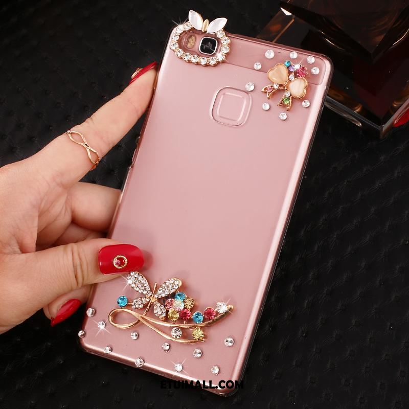 Etui Huawei P9 Lite Młodzież Telefon Komórkowy Ochraniacz Rhinestone Przezroczysty Pokrowce Sklep