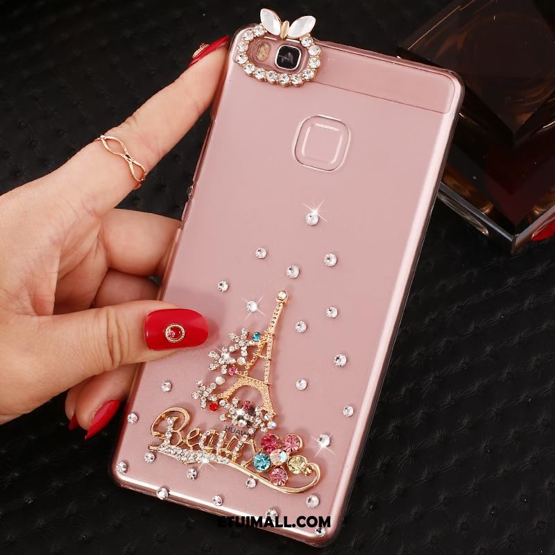 Etui Huawei P9 Lite Młodzież Telefon Komórkowy Ochraniacz Rhinestone Przezroczysty Pokrowce Sklep