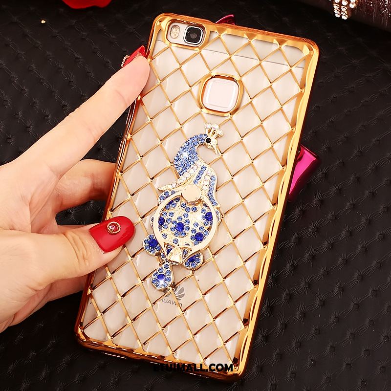 Etui Huawei P9 Lite Ochraniacz Rhinestone Silikonowe Złoto Telefon Komórkowy Pokrowce Sklep