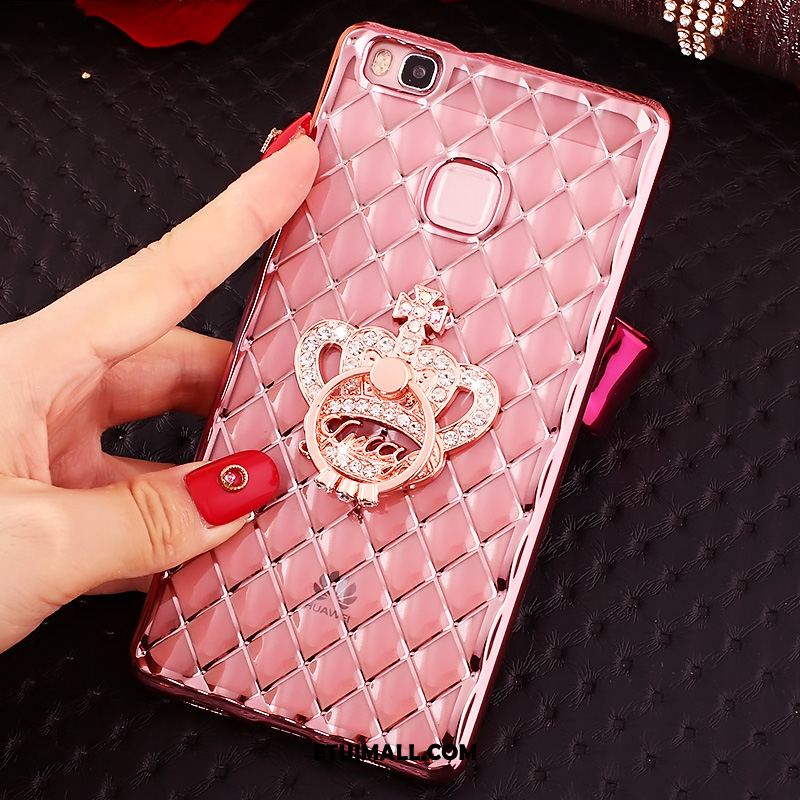 Etui Huawei P9 Lite Ochraniacz Rhinestone Silikonowe Złoto Telefon Komórkowy Pokrowce Sklep