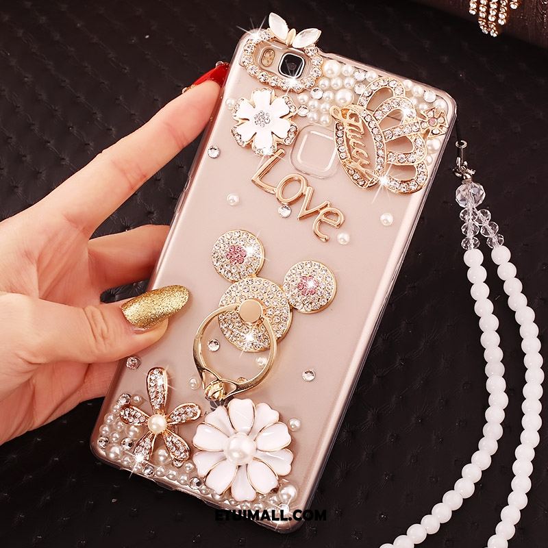 Etui Huawei P9 Lite Rhinestone Telefon Komórkowy Miękki Ochraniacz Młodzież Pokrowce Kup