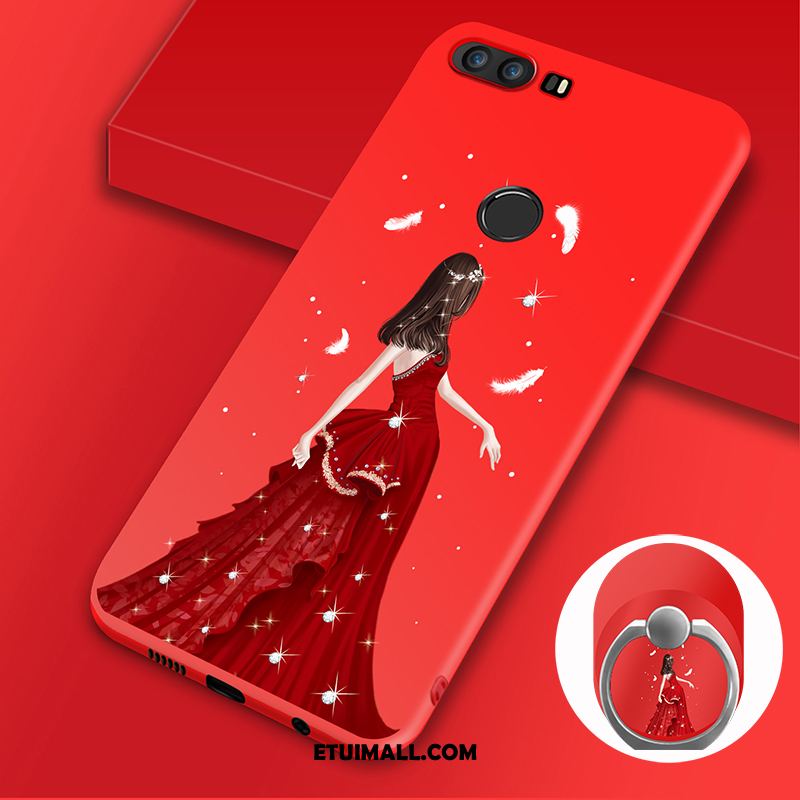 Etui Huawei P9 Plus Czerwony Klamra Filmy Telefon Komórkowy Anti-fall Futerał Kup