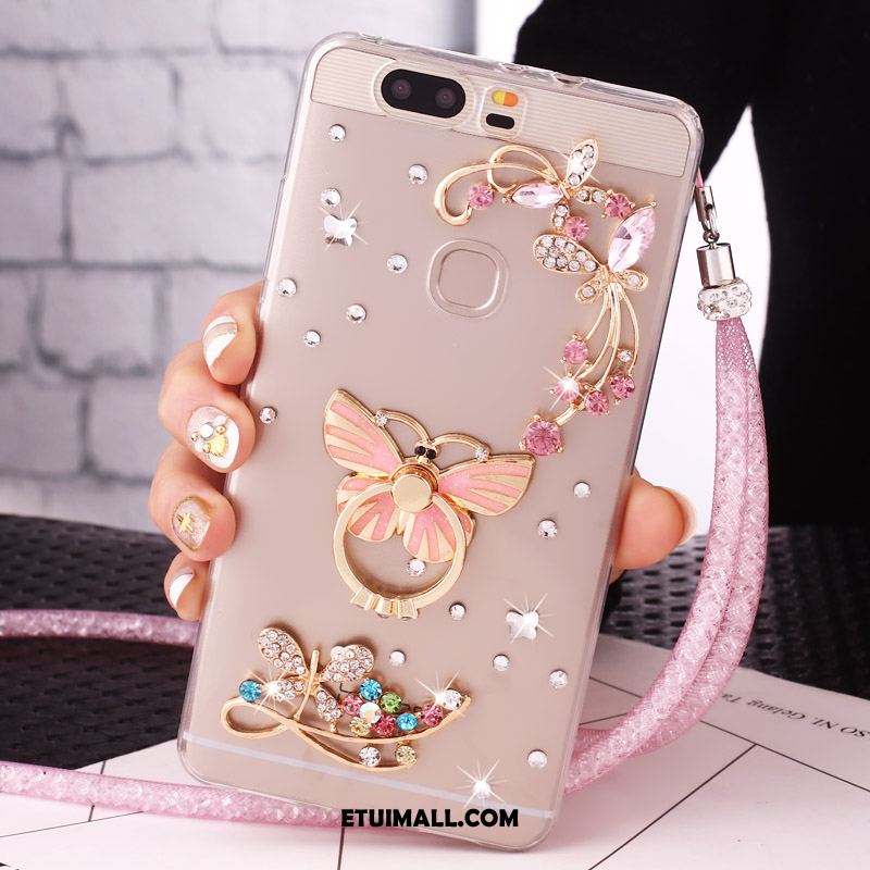 Etui Huawei P9 Plus Ochraniacz Silikonowe Rhinestone Ring Proszek Pokrowce Kupię