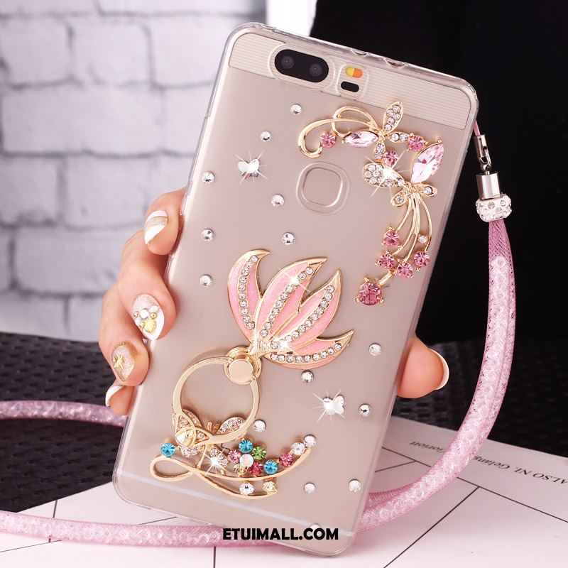 Etui Huawei P9 Plus Ochraniacz Silikonowe Rhinestone Ring Proszek Pokrowce Kupię