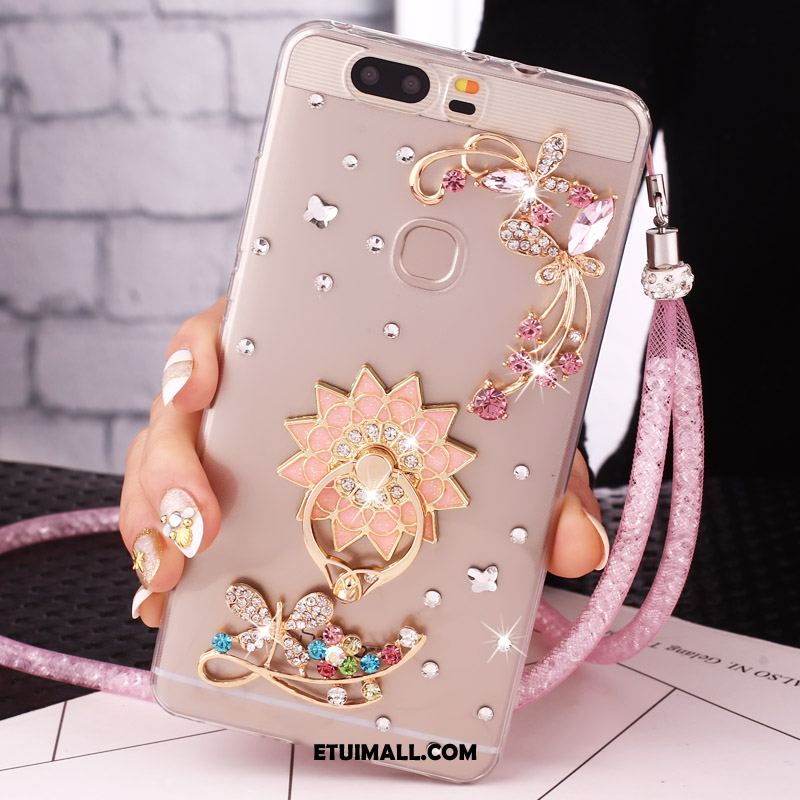 Etui Huawei P9 Plus Ochraniacz Silikonowe Rhinestone Ring Proszek Pokrowce Kupię