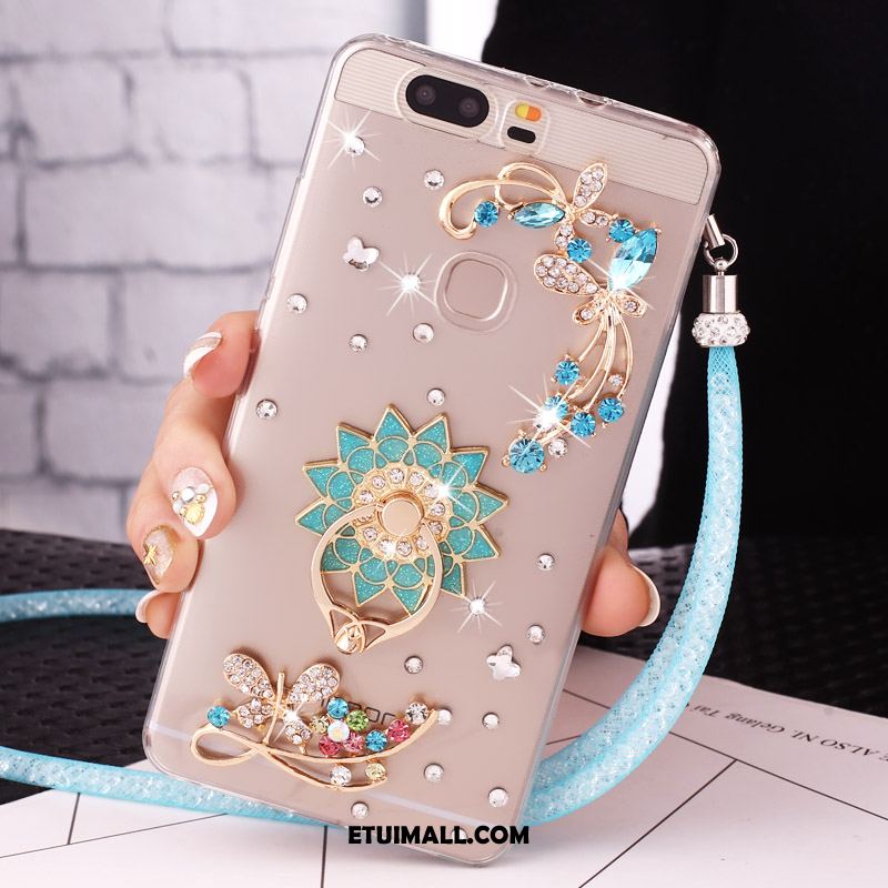 Etui Huawei P9 Plus Ochraniacz Silikonowe Rhinestone Ring Proszek Pokrowce Kupię