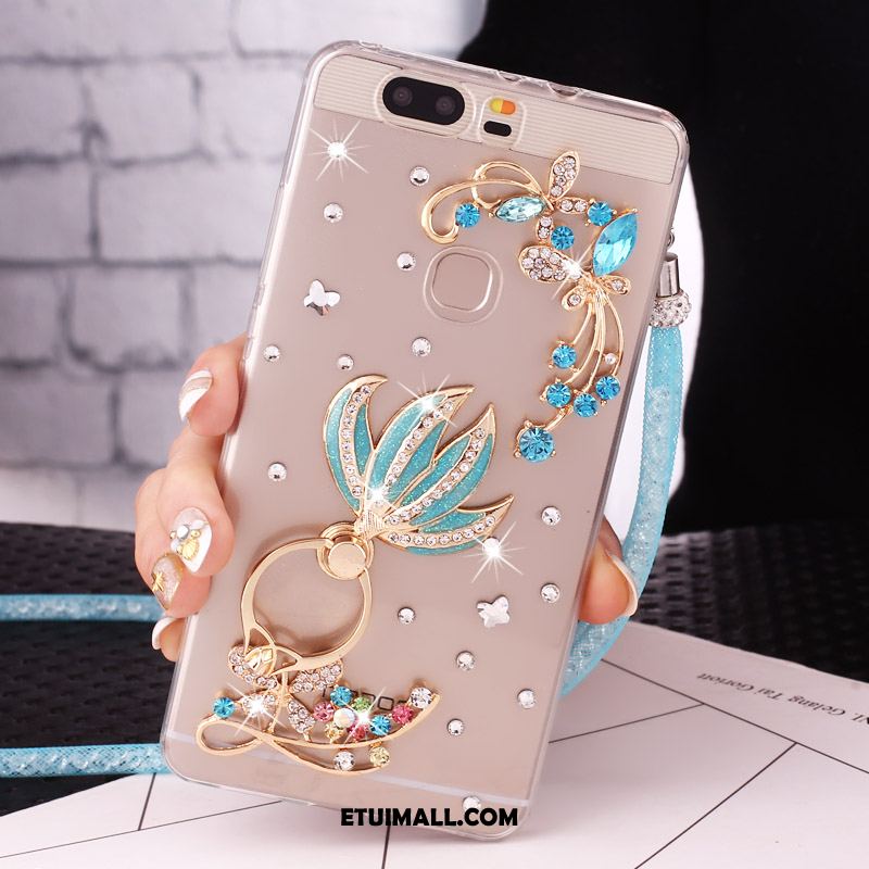 Etui Huawei P9 Plus Ochraniacz Silikonowe Rhinestone Ring Proszek Pokrowce Kupię