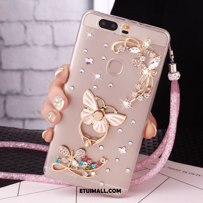 Etui Huawei P9 Plus Ochraniacz Silikonowe Rhinestone Ring Proszek Pokrowce Kupię