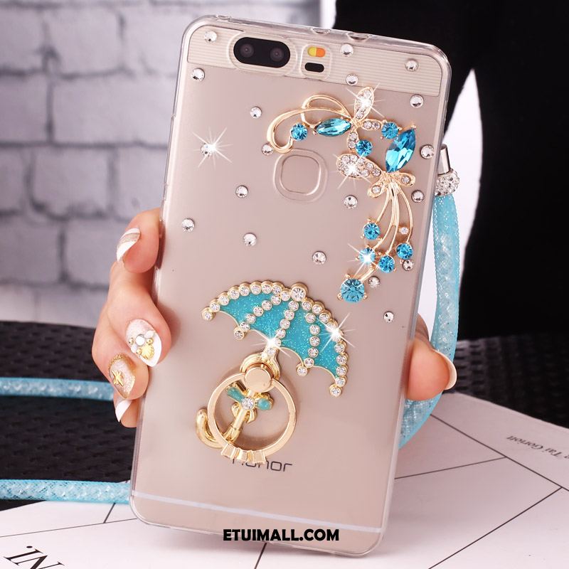 Etui Huawei P9 Plus Ochraniacz Silikonowe Rhinestone Ring Proszek Pokrowce Kupię