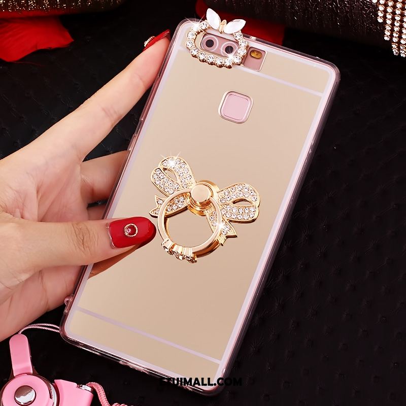 Etui Huawei P9 Plus Proszek Telefon Komórkowy Ochraniacz Różowe Złoto Anti-fall Pokrowce Tanie