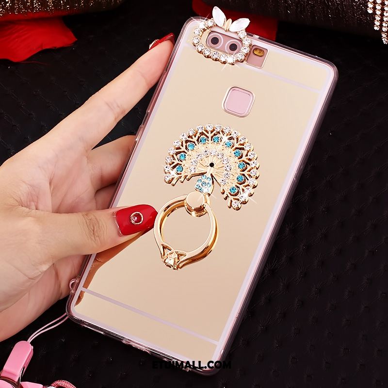 Etui Huawei P9 Plus Proszek Telefon Komórkowy Ochraniacz Różowe Złoto Anti-fall Pokrowce Tanie