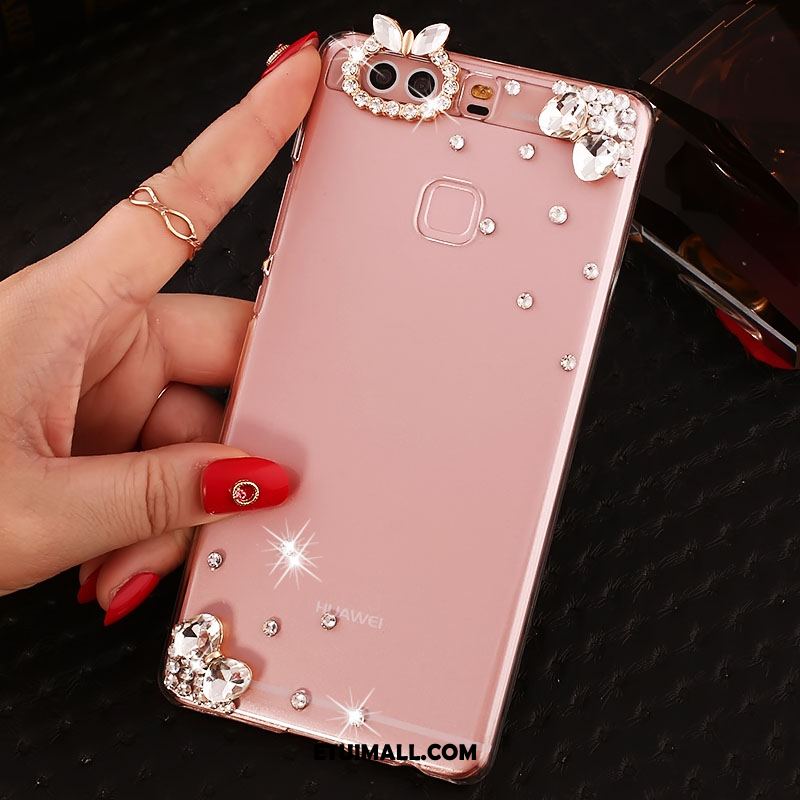 Etui Huawei P9 Plus Przezroczysty Ochraniacz Rhinestone Proszek Mały Futerał Sprzedam