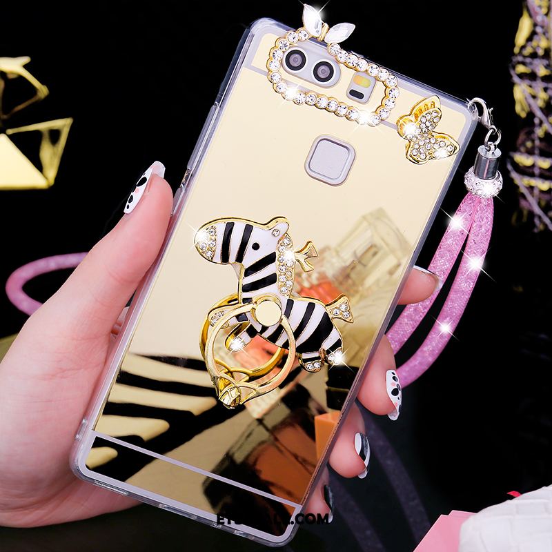 Etui Huawei P9 Plus Pu Telefon Komórkowy Pawie Miękki Rhinestone Pokrowce Kup