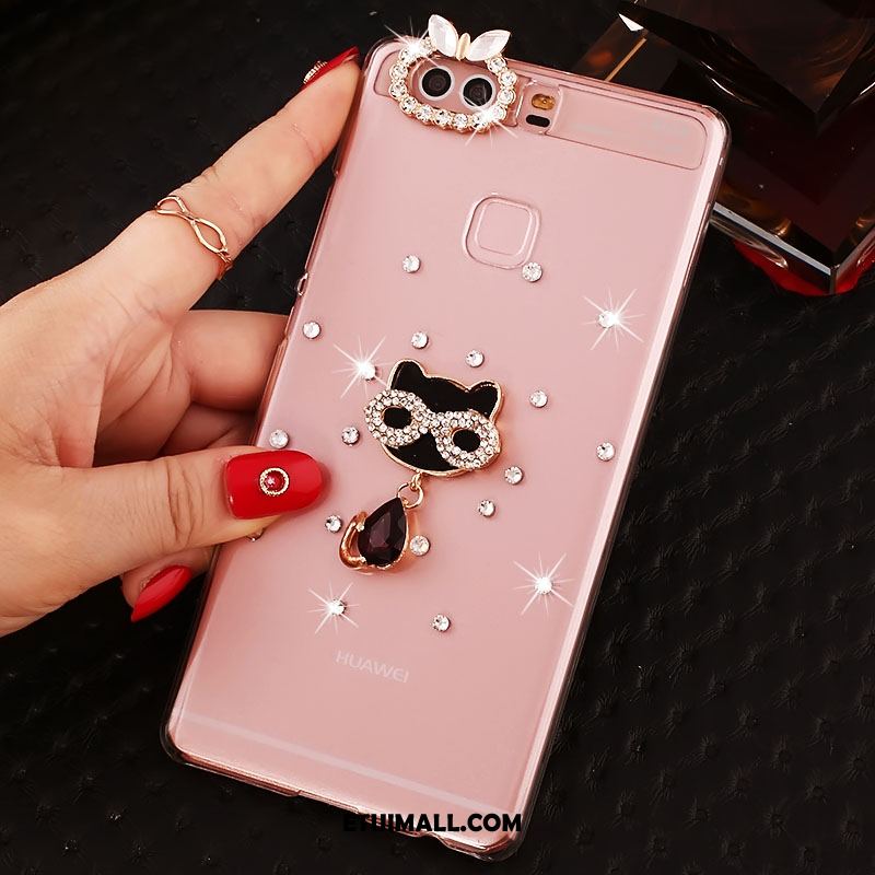 Etui Huawei P9 Plus Wysoki Telefon Komórkowy Ochraniacz Anti-fall Rhinestone Obudowa Sklep