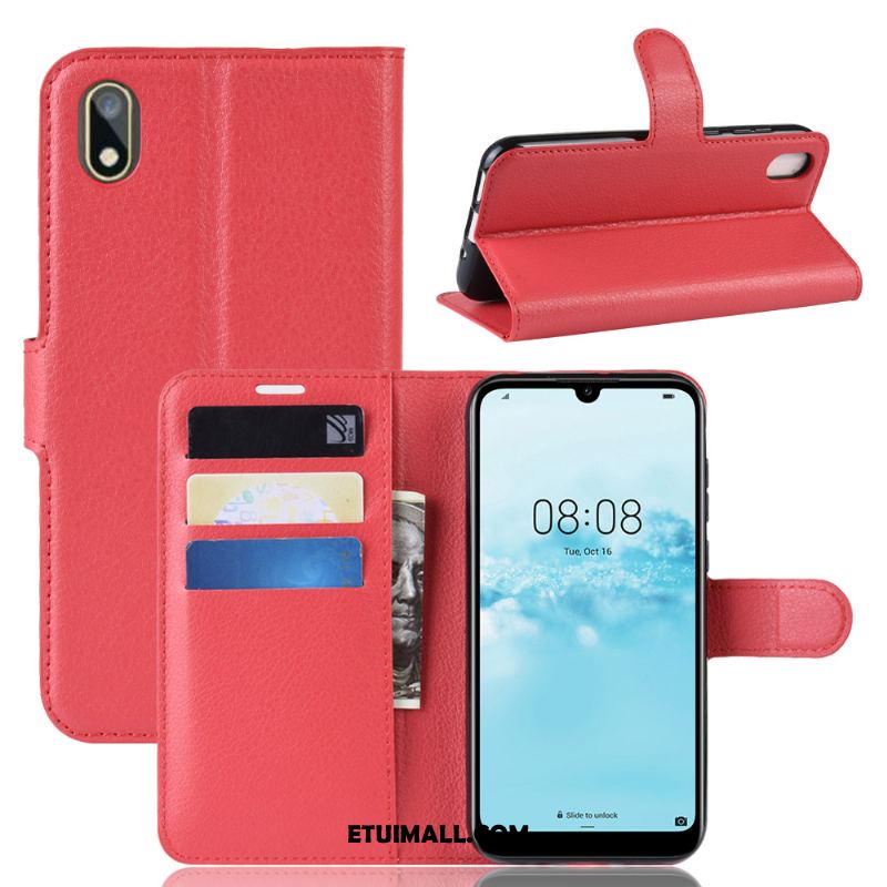 Etui Huawei Y5 2019 Proszek Czerwony All Inclusive Wspornik Ochraniacz Pokrowce Tanie