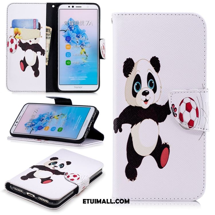 Etui Huawei Y6 2018 All Inclusive Anti-fall Czarny Skórzany Futerał Telefon Komórkowy Futerał Tanie