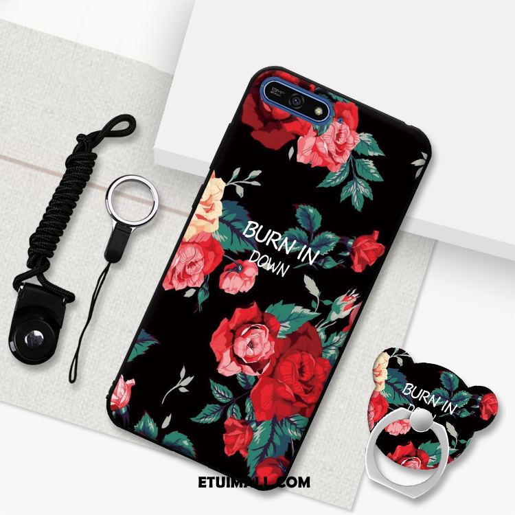 Etui Huawei Y6 2018 Telefon Komórkowy Purpurowy Ochraniacz Pokrowce Tanie