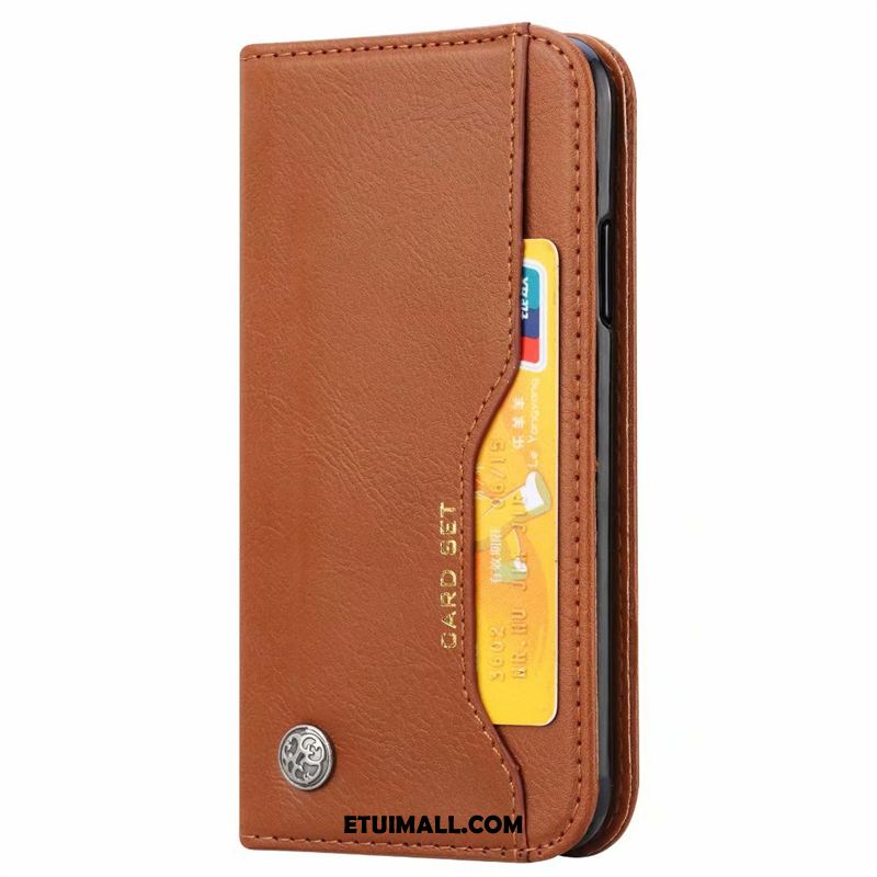 Etui Huawei Y6 2019 Czarny Karta Classic Portfel Magnetyzm Futerał Sklep