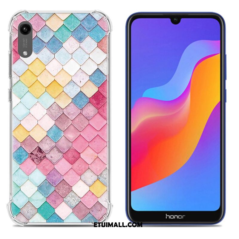 Etui Huawei Y6 2019 Kreatywne Anti-fall Wzór Zielony Miękki Futerał Tanie