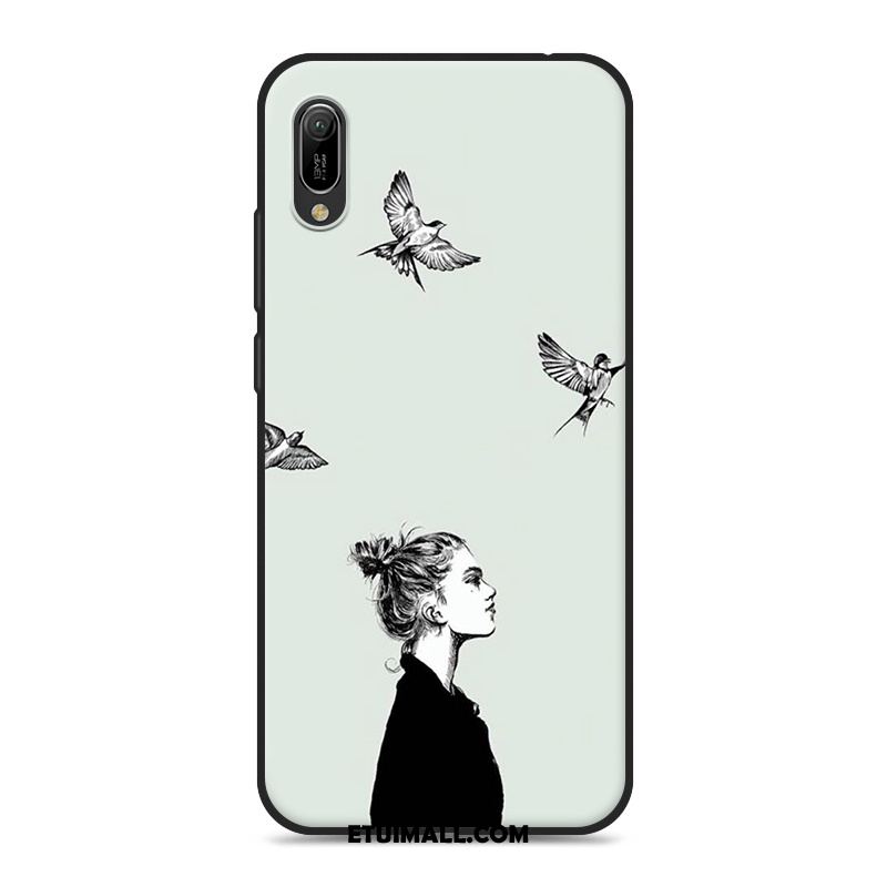 Etui Huawei Y6 2019 Miękki Modna Marka Moda Różowe Kreatywne Futerał Sprzedam