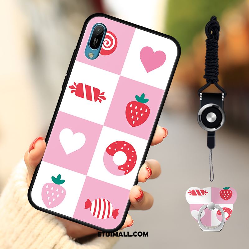 Etui Huawei Y6 2019 Niebieski Anti-fall Ochraniacz Miękki Moda Futerał Oferta