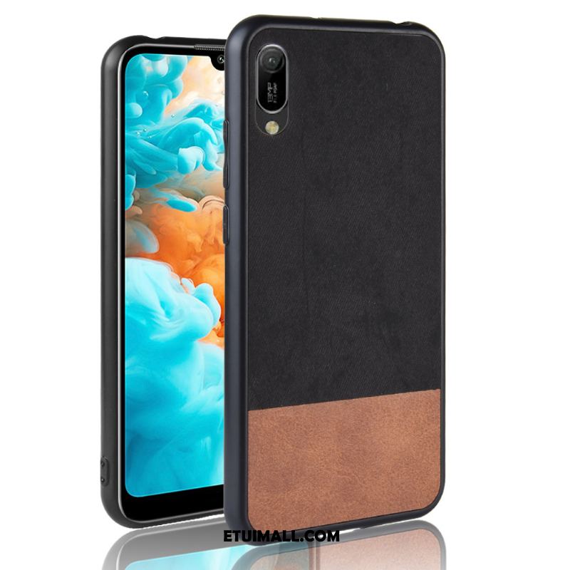 Etui Huawei Y6 2019 Nubuku Denim Mieszane Kolory Miękki All Inclusive Pokrowce Oferta