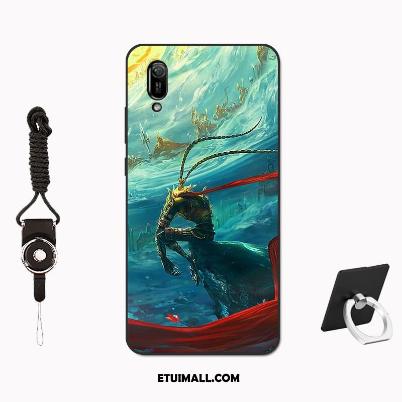 Etui Huawei Y6 2019 Silikonowe Wysoki Koniec Czerwony Miękki Modna Marka Pokrowce Sprzedam