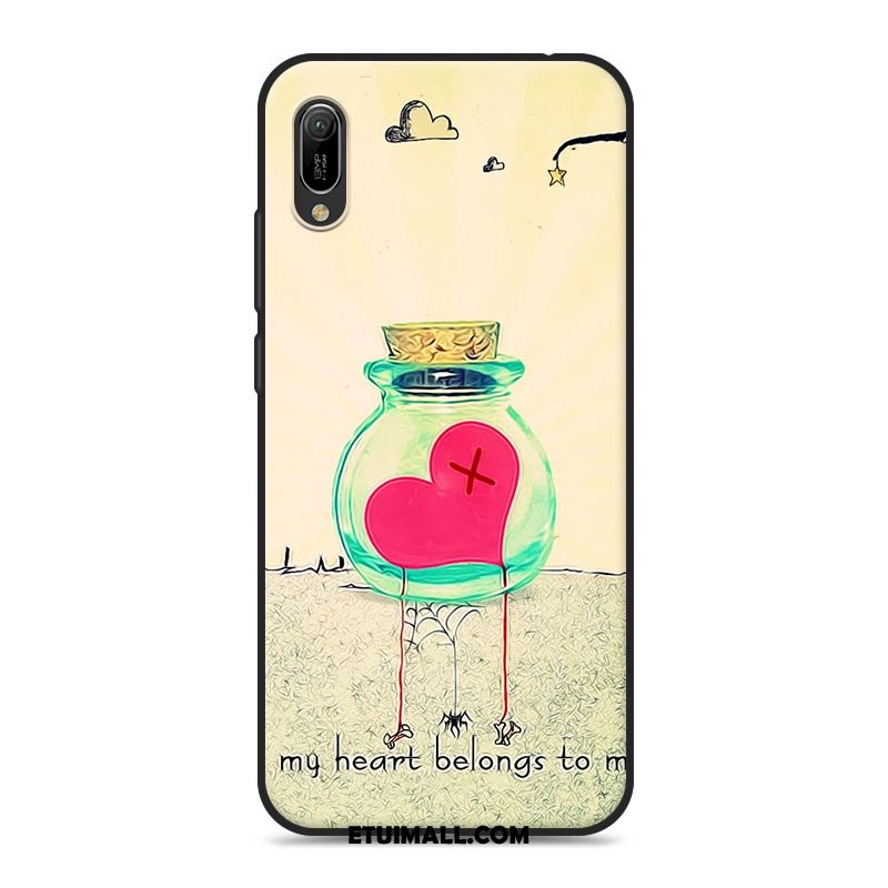 Etui Huawei Y6 2019 Telefon Komórkowy Ochraniacz All Inclusive Czarny Silikonowe Obudowa Kup