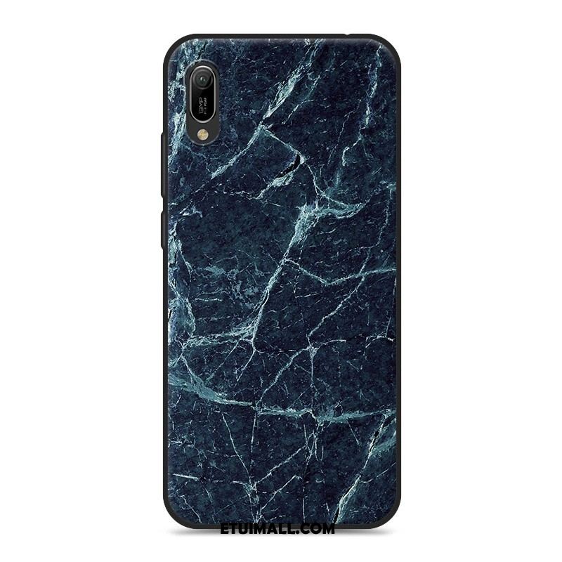 Etui Huawei Y6 2019 Vintage Miękki Telefon Komórkowy Ziarno Drewna Futerał Tanie