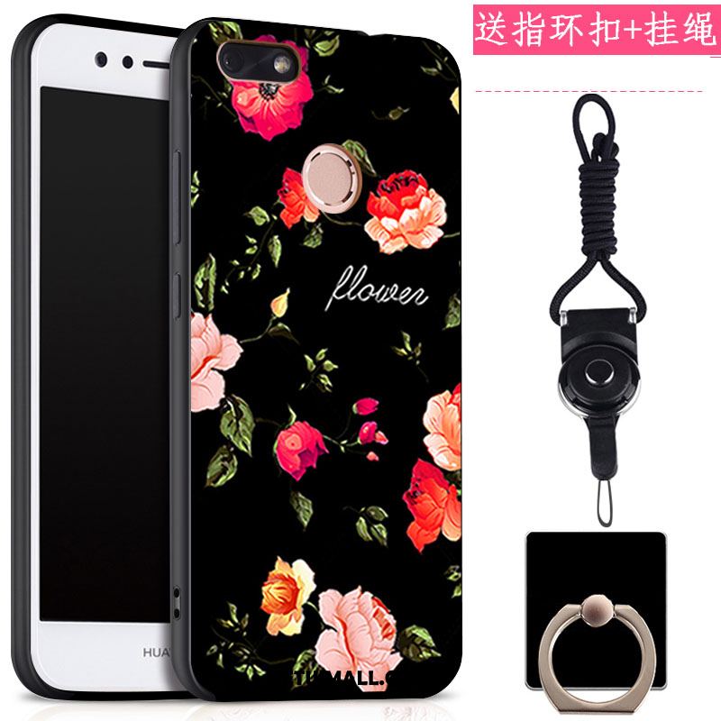 Etui Huawei Y6 Pro 2017 Klamra Ring Ochraniacz Czarny Wiszące Ozdoby Futerał Sklep