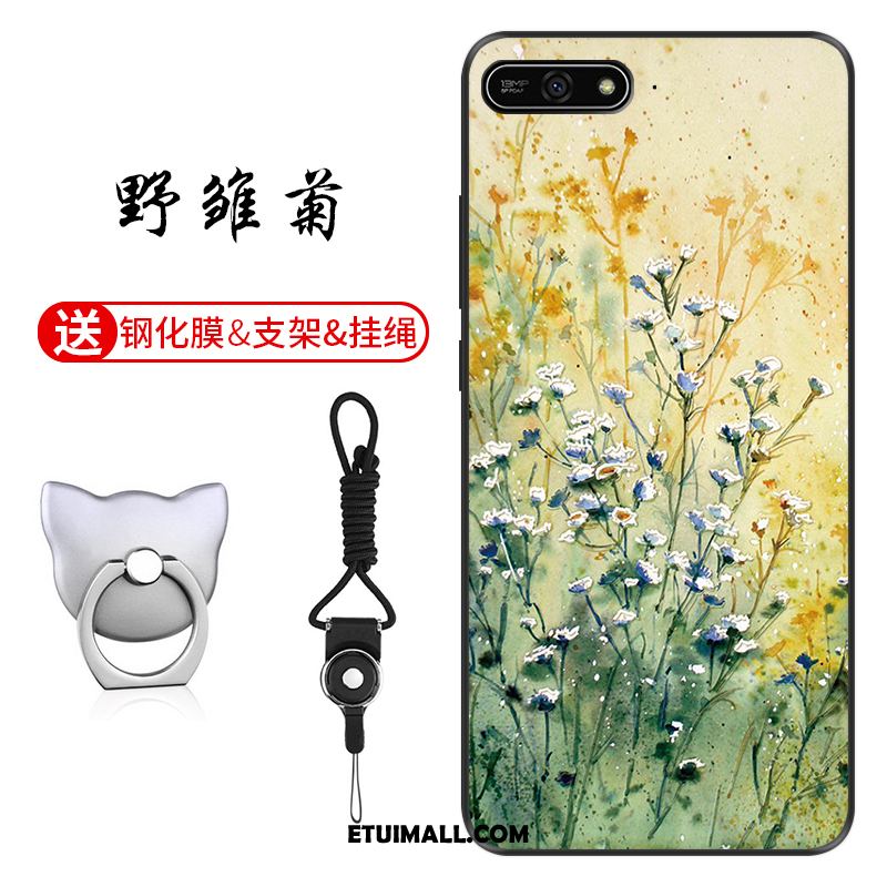 Etui Huawei Y7 2018 Dostosowane Anti-fall Telefon Komórkowy Niebieski Ochraniacz Pokrowce Sklep