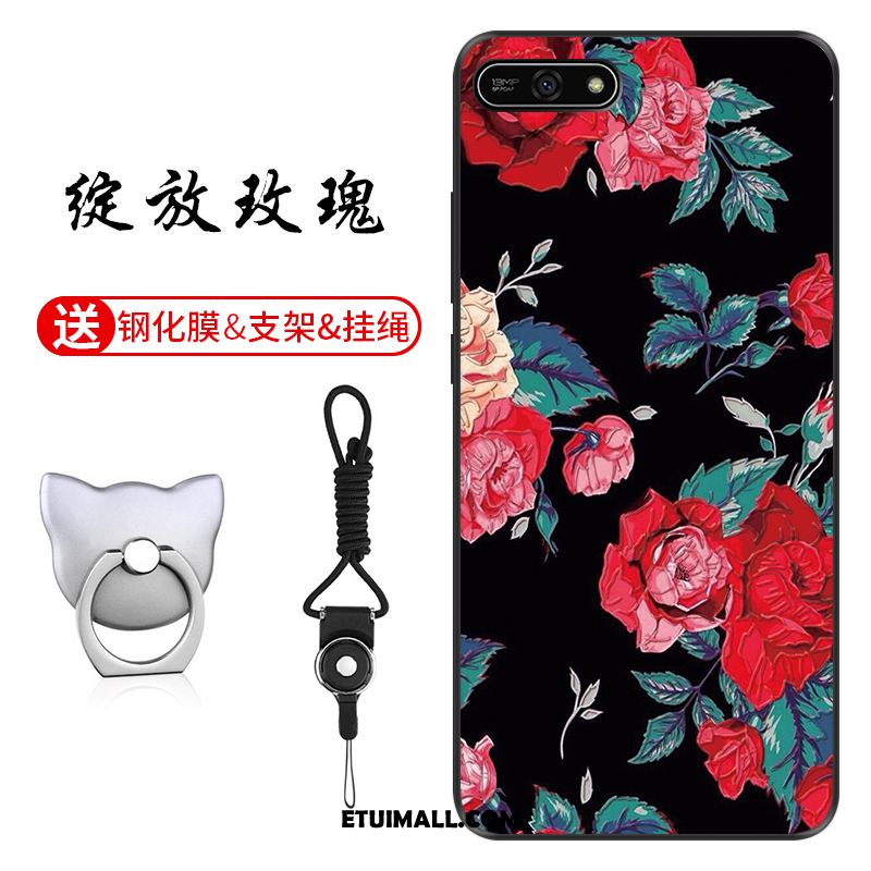 Etui Huawei Y7 2018 Dostosowane Anti-fall Telefon Komórkowy Niebieski Ochraniacz Pokrowce Sklep