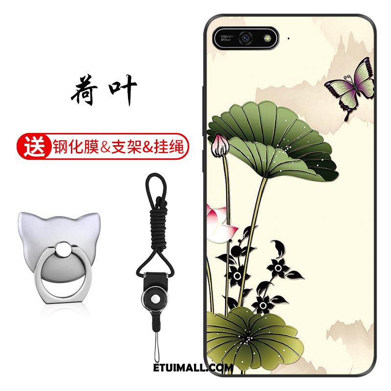 Etui Huawei Y7 2018 Dostosowane Anti-fall Telefon Komórkowy Niebieski Ochraniacz Pokrowce Sklep