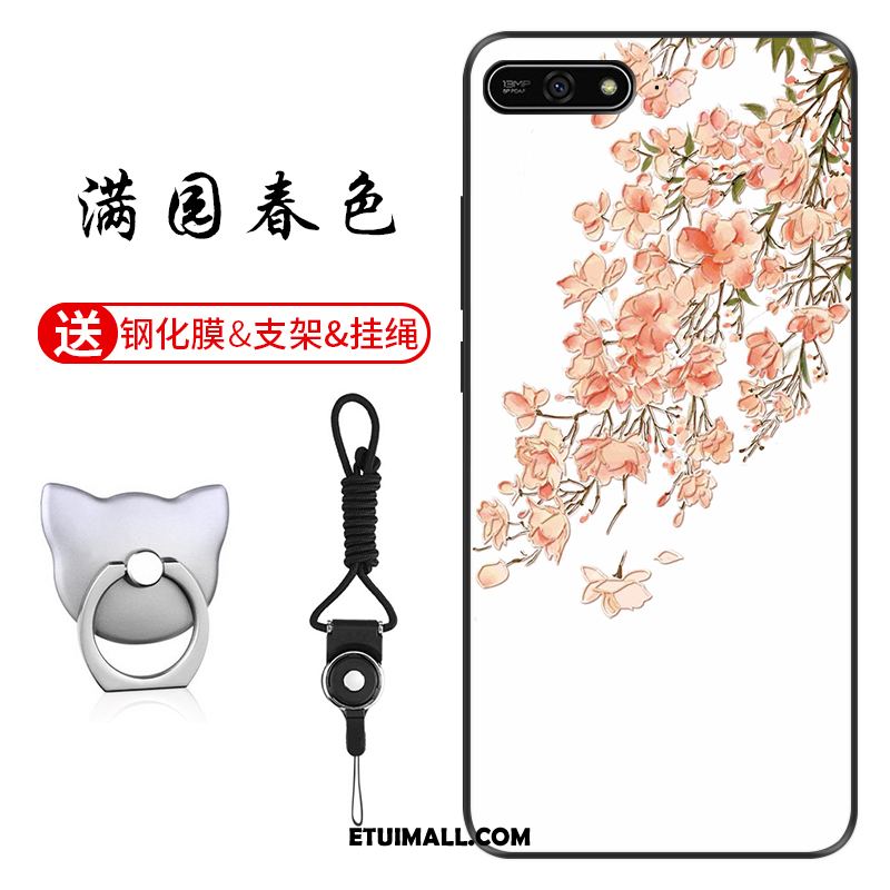 Etui Huawei Y7 2018 Dostosowane Anti-fall Telefon Komórkowy Niebieski Ochraniacz Pokrowce Sklep