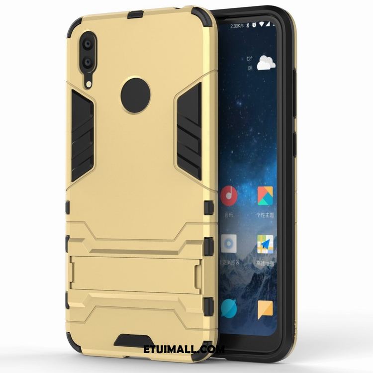 Etui Huawei Y7 2019 All Inclusive Czerwony Silikonowe Anti-fall Telefon Komórkowy Futerał Sklep