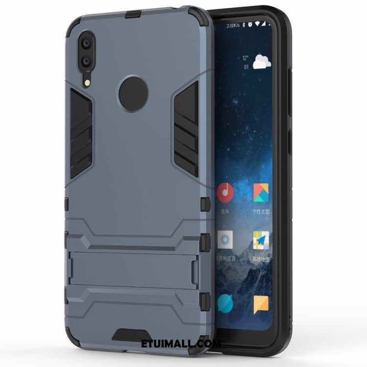 Etui Huawei Y7 2019 All Inclusive Czerwony Silikonowe Anti-fall Telefon Komórkowy Futerał Sklep