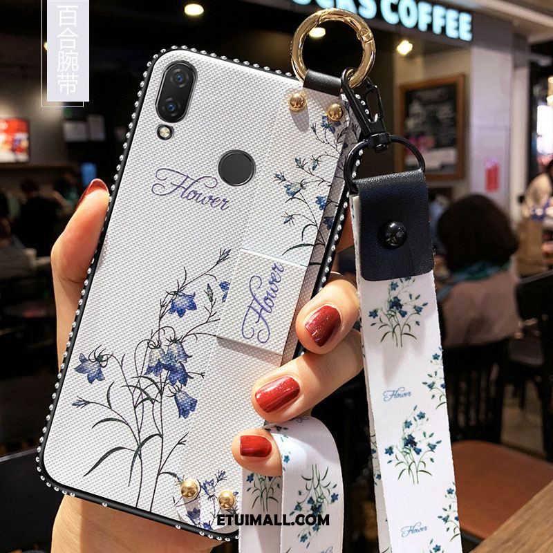 Etui Huawei Y7 2019 Telefon Komórkowy Wspornik Kreatywne Czerwony Netto Silikonowe Obudowa Tanie