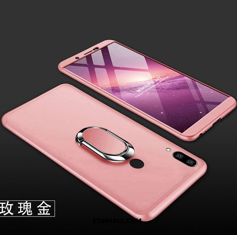 Etui Huawei Y7 2019 Tendencja Moda Telefon Komórkowy Złoto Nubuku Futerał Kup