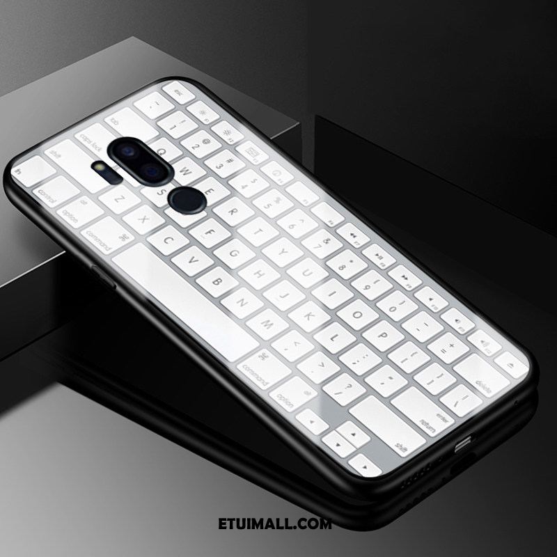 Etui Lg G7 Thinq Biały Zakochani Kreatywne Vintage Szkło Futerał Sklep