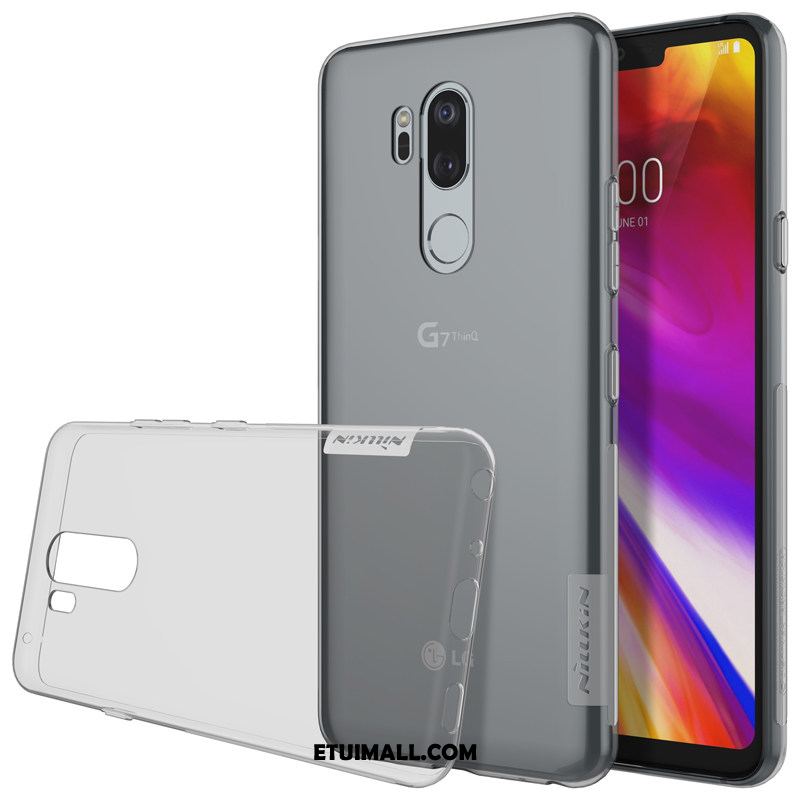 Etui Lg G7 Thinq Silikonowe All Inclusive Przezroczysty Ciemno Telefon Komórkowy Pokrowce Tanie