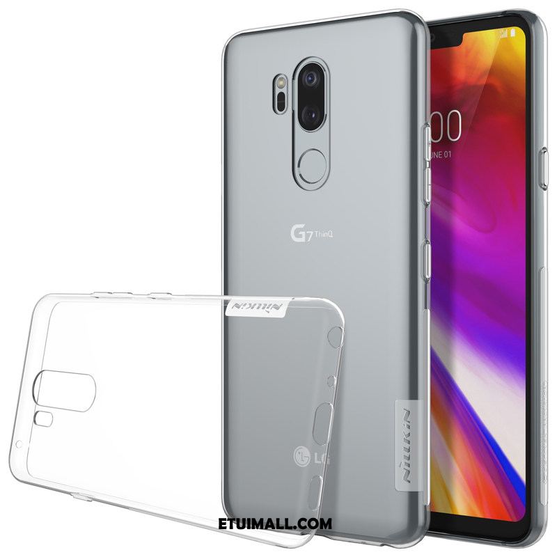 Etui Lg G7 Thinq Silikonowe All Inclusive Przezroczysty Ciemno Telefon Komórkowy Pokrowce Tanie