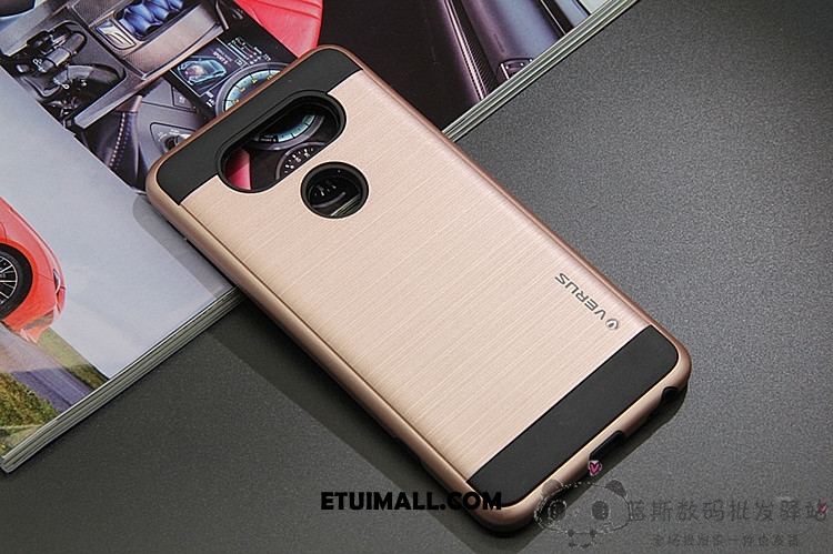 Etui Lg V30 All Inclusive Miękki Anti-fall Telefon Komórkowy Szary Pokrowce Tanie