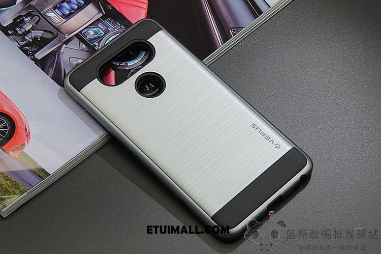 Etui Lg V30 All Inclusive Miękki Anti-fall Telefon Komórkowy Szary Pokrowce Tanie