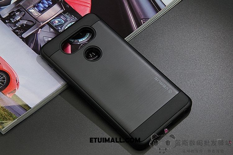 Etui Lg V30 All Inclusive Miękki Anti-fall Telefon Komórkowy Szary Pokrowce Tanie