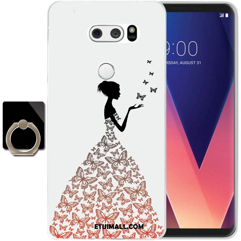 Etui Lg V30 Anti-fall Żółty Kreskówka Silikonowe Miękki Futerał Kup