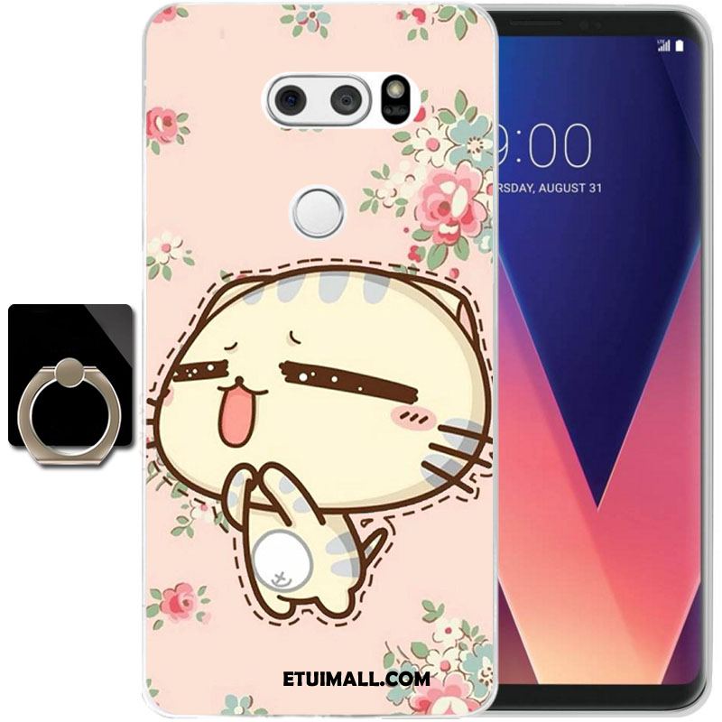 Etui Lg V30 Anti-fall Żółty Kreskówka Silikonowe Miękki Futerał Kup