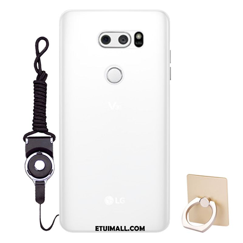 Etui Lg V30 Tendencja Anti-fall Miękki Biały Telefon Komórkowy Pokrowce Sklep