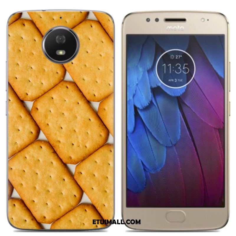 Etui Moto G5s Obraz Olejny Żółty Cienkie Kreatywne Telefon Komórkowy Futerał Sprzedam