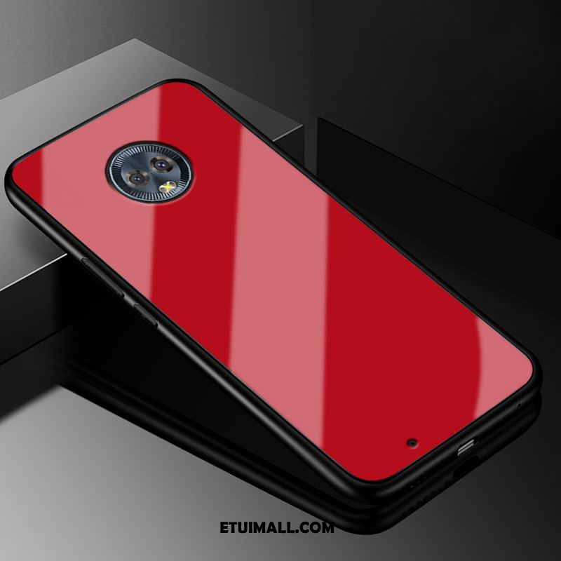 Etui Moto G6 Silikonowe Szkło Miękki Tendencja Zielony Futerał Dyskont