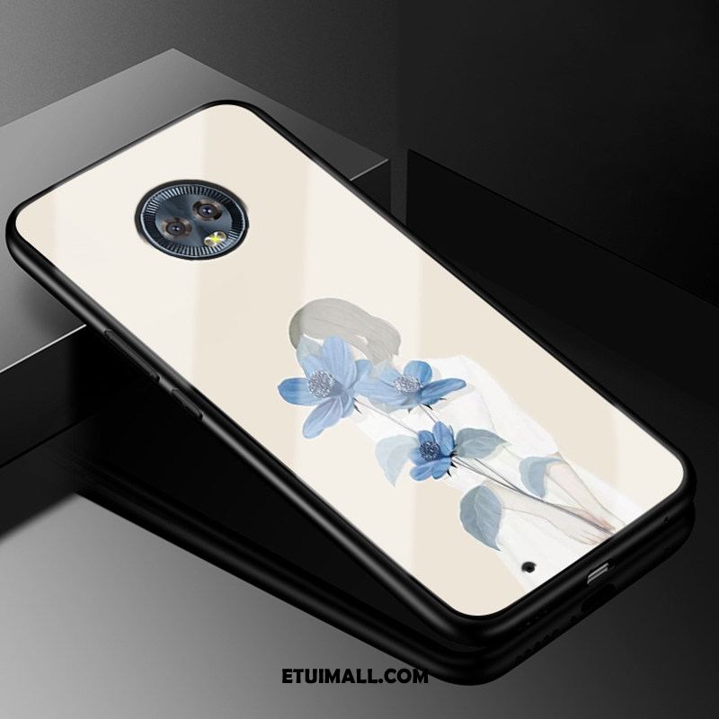 Etui Moto G6 Telefon Komórkowy Miękki Anti-fall Tendencja Zielony Futerał Sklep